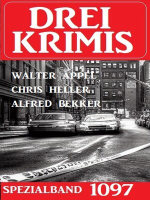 cover image of Drei Krimis Spezialband 1097